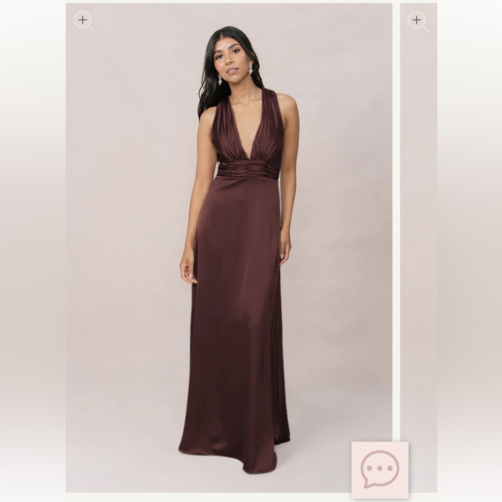Revelry Dylan Satin Dress